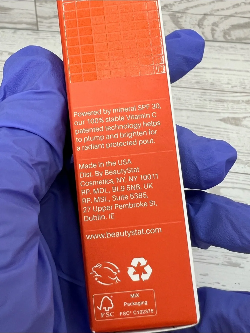 BeautyStat C Lip Serum SPF 30 - Neutral Peach
